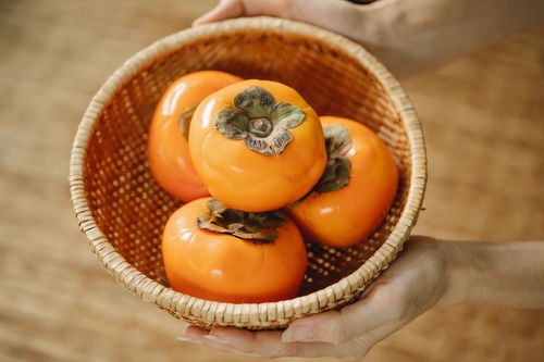 河南经霜红柿真美味时令蔬菜受欢迎