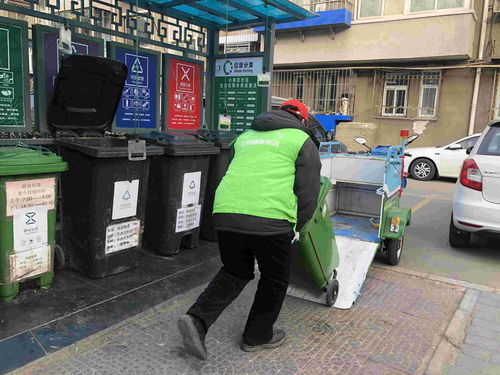 厨余垃圾及时清运 分类垃圾桶应按需配置
