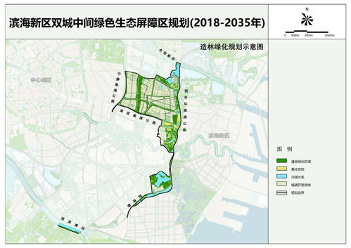 天津绿色生态屏障规划建设成果初显